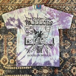 Rare Online Ceramics The Golden Door Warriors Tee Size Small